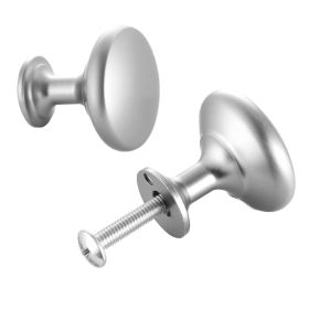 Cabinet Knobs, 25 Pack, 1.1 Inch Zinc Alloy Drawer Pulls & Door Handles, Mushroom Kitchen Dresser Solid Knobs