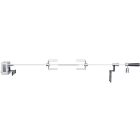 Universal Grill Rotisserie Kit for Grills, Electric BBQ Grill with 110V 9W Motor, Stainless Steel Automatic Grilling Kit