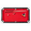Billiards Table, 6.3 ft Pool Table, Portable Foldable Space-Saving Table, Billiard Table Set Includes Balls, Cues, Chalks and Brush