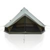 4 Season Bell Tent 13.1FT, Green Waterproof Glamping Yurt Tent with Stove Jack, Fits 8 People Family Camping Tent for Outdoor Parties & Camping