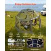 Pop up Gazebo Screen Tent, 13 x 13 ft, 13-Sided Spherical Camping Canopy Tent with Removable Top & Carry Bag, Quick-Set & Bite-Proof