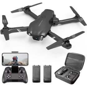 V13 RC Drone 6K HD Dual Camera WiFi FPV Foldable Quadcopter Camera Drone ,2 Battery.Logistics Is Randomly Sent By UPS,USPS,FEDEX (Option: 2BATTERIES)