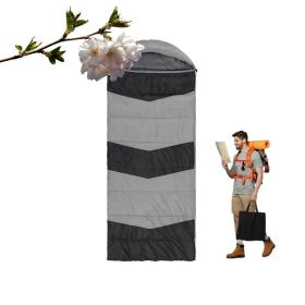 Lightweight Sleeping Bag with USB Powered Heating Pads for Hiking (Color: Gray & Black, Type: Sleeping Pad)