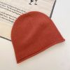 Thickened Headscarf Hat; Women'S Knitted Warm Jumper; Nightcap Trend; Autumn And Winter Solid Color Pile Hat