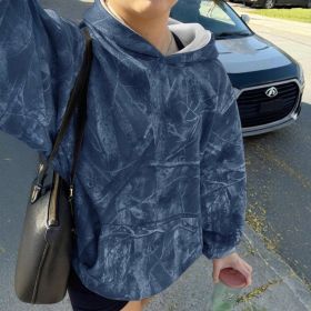 Hoodie Hot Sale Long Sleeve Jungle Maple Leaf Branches (Option: Color 2-XS)