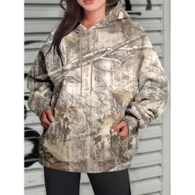 Hoodie Hot Sale Long Sleeve Jungle Maple Leaf Branches (Option: Color 6-XS)